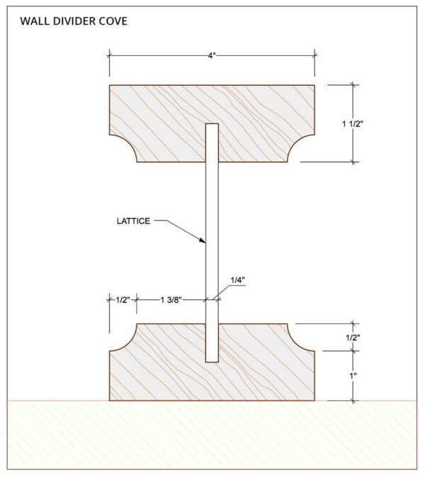 Wall Dividers: Ambella