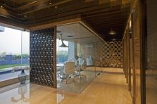 Lattice Panel Accent Wall