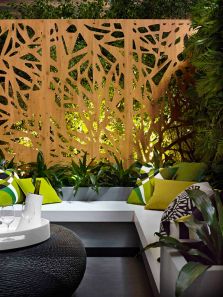 Outdoor Lattice Wall