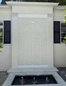Hershenhorn Lattice Panel Installed